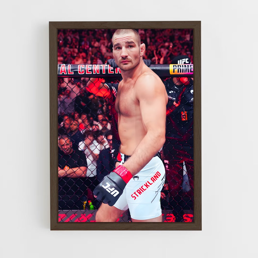Poster Sean Strickland: Fight Night – affiche MMA (vue 5)